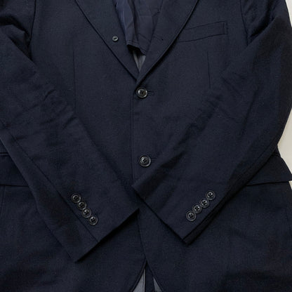 【中古品】【メンズ】 nanamica ナナミカ WINDSTOPPER CYCLING JACKET SUAF614 ウィンドストッパー サイクリング ジャケット ライトアウター ストレッチウールサージ 144-251214-ts-12-tei サイズ：M カラー：ネイビー 万代Net店