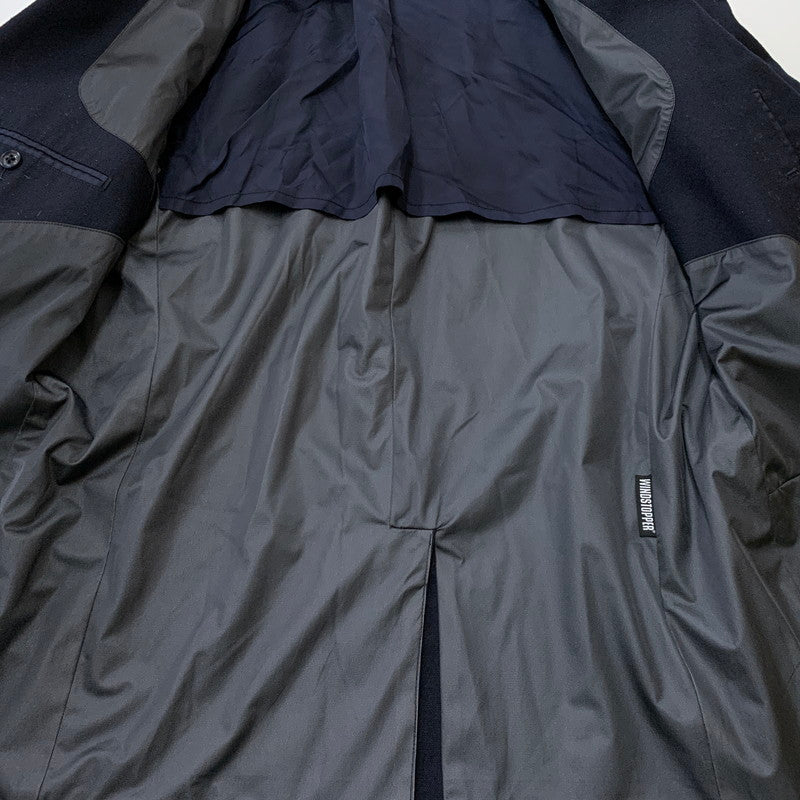 【中古品】【メンズ】 nanamica ナナミカ WINDSTOPPER CYCLING JACKET SUAF614 ウィンドストッパー サイクリング ジャケット ライトアウター ストレッチウールサージ 144-251214-ts-12-tei サイズ：M カラー：ネイビー 万代Net店