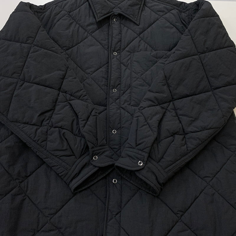 【中古品】【メンズ】 BEAUTY&YOUTH UNITED ARROWS ビューティアンドユースユナイテッドアローズ WRINKLE NYLON QUILTED BIG SHANK QUILTED JACKET 1225-186-0071 キルティング ビッグ シャキルティングジャケット アウター 147-251214-ts-06-tei サイズ：M カラー：ブラック 万代Net店