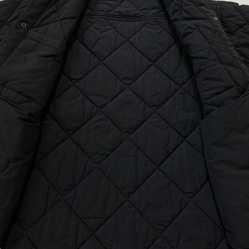 【中古品】【メンズ】 BEAUTY&YOUTH UNITED ARROWS ビューティアンドユースユナイテッドアローズ WRINKLE NYLON QUILTED BIG SHANK QUILTED JACKET 1225-186-0071 キルティング ビッグ シャキルティングジャケット アウター 147-251214-ts-06-tei サイズ：M カラー：ブラック 万代Net店
