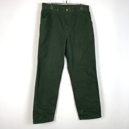 【中古品】【メンズ】 Carhartt WIP カーハート ワークインプログレス SINGLE KNEE PANT I031497 シングル ニー パンツ ボトムス ワークパンツ 156-251214-ts-14-tei サイズ：34 x 32 カラー：グリーン 万代Net店