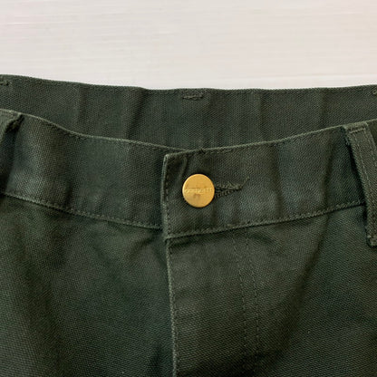 【中古品】【メンズ】 Carhartt WIP カーハート ワークインプログレス SINGLE KNEE PANT I031497 シングル ニー パンツ ボトムス ワークパンツ 156-251214-ts-14-tei サイズ：34 x 32 カラー：グリーン 万代Net店