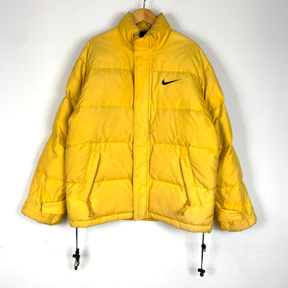 【現状渡し品】【メンズ】 NIKE ナイキ 90’s DOWN JACKET H7 YGT 90年代 ダウンジャケット アウター 148-251214-ts-08-tei サイズ：M カラー：イエロー 万代Net店