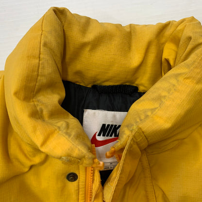 【現状渡し品】【メンズ】 NIKE ナイキ 90’s DOWN JACKET H7 YGT 90年代 ダウンジャケット アウター 148-251214-ts-08-tei サイズ：M カラー：イエロー 万代Net店