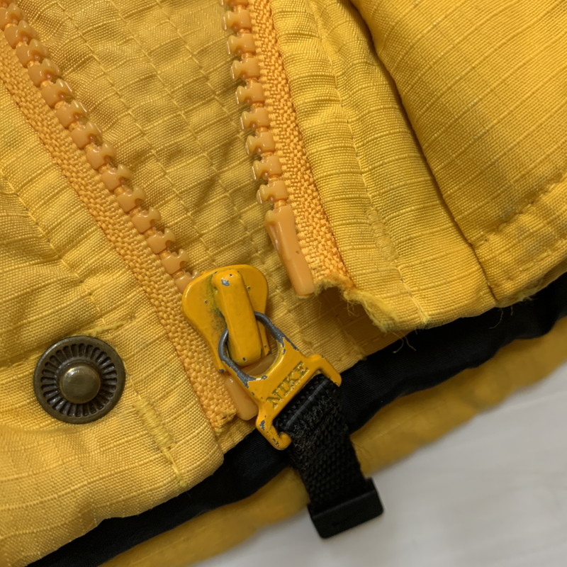 【現状渡し品】【メンズ】 NIKE ナイキ 90’s DOWN JACKET H7 YGT 90年代 ダウンジャケット アウター 148-251214-ts-08-tei サイズ：M カラー：イエロー 万代Net店