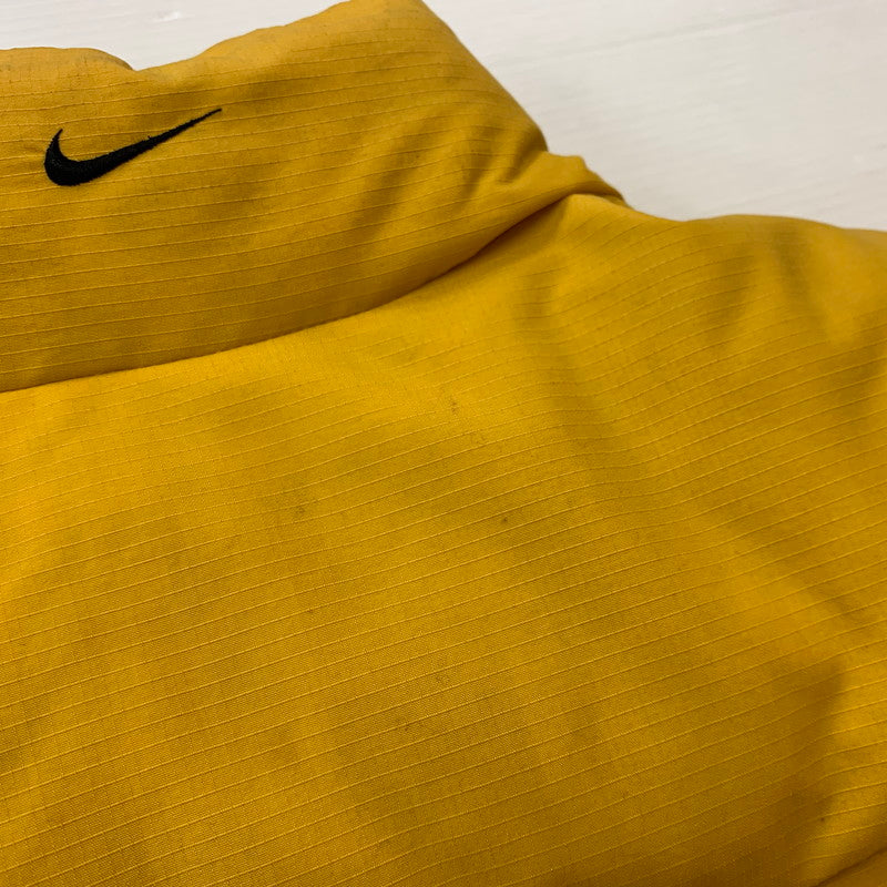 【現状渡し品】【メンズ】 NIKE ナイキ 90’s DOWN JACKET H7 YGT 90年代 ダウンジャケット アウター 148-251214-ts-08-tei サイズ：M カラー：イエロー 万代Net店