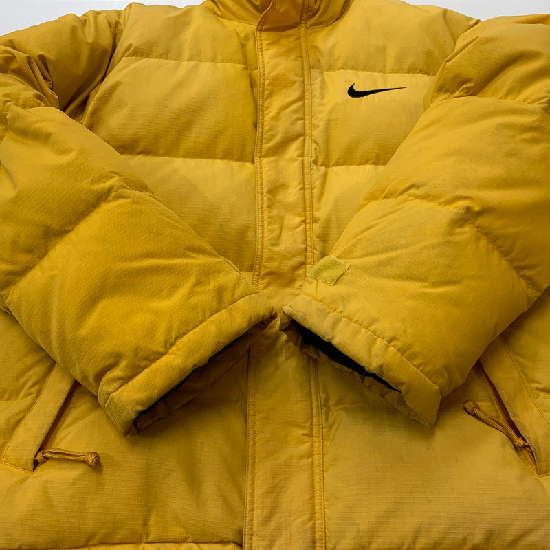 【現状渡し品】【メンズ】 NIKE ナイキ 90’s DOWN JACKET H7 YGT 90年代 ダウンジャケット アウター 148-251214-ts-08-tei サイズ：M カラー：イエロー 万代Net店