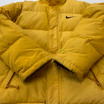 【現状渡し品】【メンズ】 NIKE ナイキ 90’s DOWN JACKET H7 YGT 90年代 ダウンジャケット アウター 148-251214-ts-08-tei サイズ：M カラー：イエロー 万代Net店