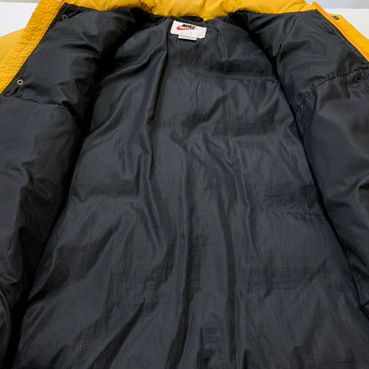 【現状渡し品】【メンズ】 NIKE ナイキ 90’s DOWN JACKET H7 YGT 90年代 ダウンジャケット アウター 148-251214-ts-08-tei サイズ：M カラー：イエロー 万代Net店