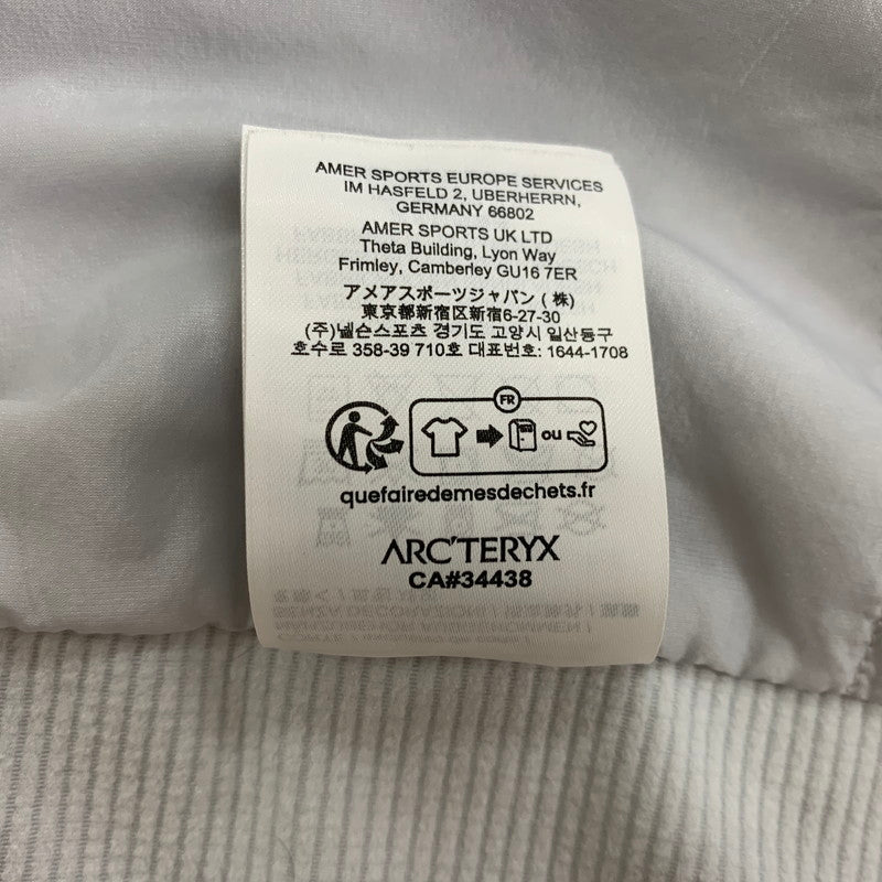 【中古品】【メンズ】 ARC'TERYX アークテリクス ATOM SL VEST X000004849-140757-11 アトム ベスト ライトアウター ナイロンベスト 144-251214-ts-03-tei サイズ：XL カラー：グレー 万代Net店