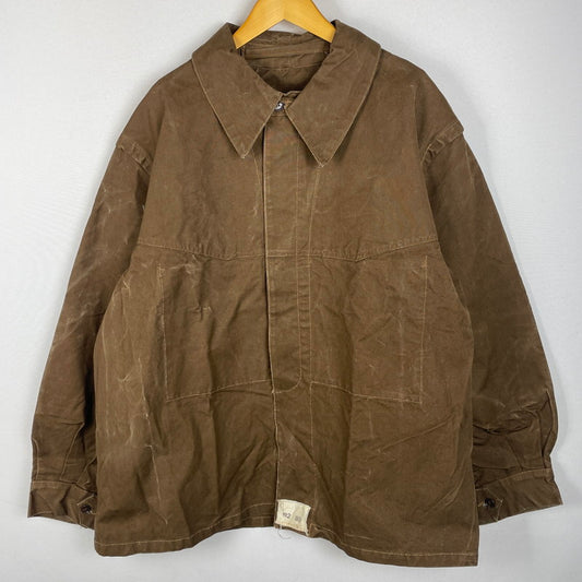 【現状渡し品】【メンズ】 SNCF フランス国有鉄道 RAILROAD JACKET レールロードジャケット アウター ダックジャケット 145-251217-ts-06-tei サイズ：表記サイズなし カラー：ブラウン 万代Net店