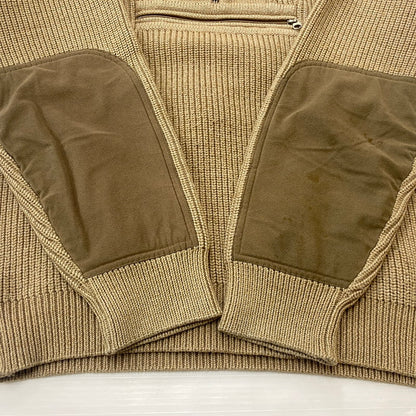 【中古品】【メンズ】 THE NORTH FACE ザ・ノースフェイス 90's HALF ZIP HUNTING KNIT NT-3141 90年代 ハーフジップ ハンティング ニット 長袖 トップス セーター 茶タグ 144-251215-yo-03-tei サイズ：LL カラー：ベージュ 万代Net店