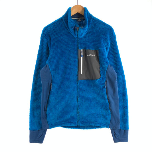 【中古品】【メンズ】 MONT-BELL 1106660 クリマエア モンベル フリースジャケット アウター ブルゾン ブランド 古着 144-260524-gm-11-fuz サイズ：XL カラー：ブルー 万代Net店