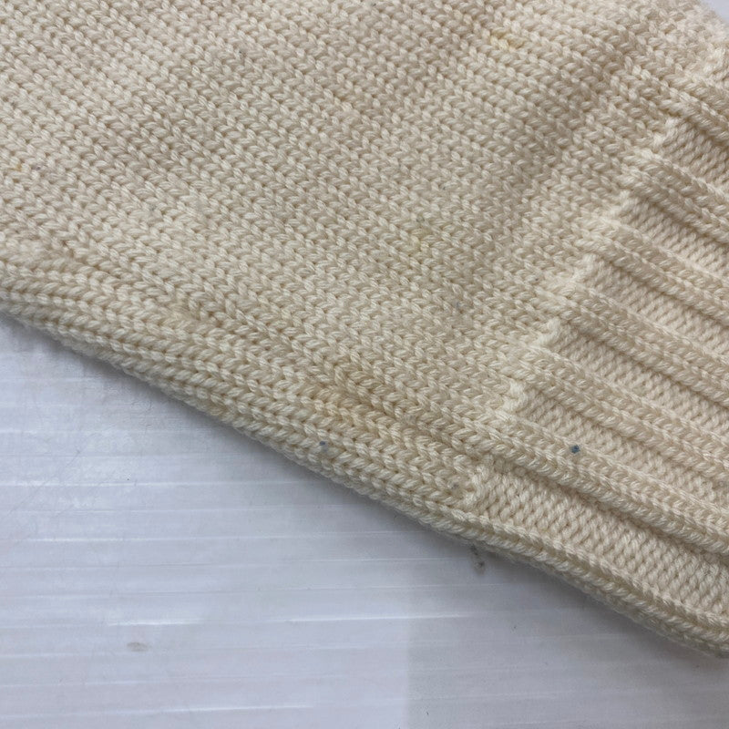 【中古品】【メンズ】 FENDI フェンディ WOOL KNIT SWEATER FZY46 ウール ニット セーター 長袖 トップス アート刺繍 141-260529-sm-02-otoh カラー：アイボリー系 万代Net店