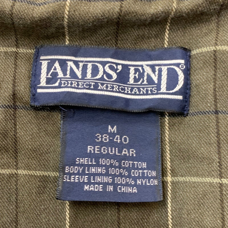 【現状渡し品】【メンズ】 LANDSEND ランズエンド 90~00's DUCK HUNTING JACKET 90~00年代 ダック ハンティングジャケット ライトアウター 145-251216-yy-04-tei サイズ：M カラー：ネイビー 万代Net店