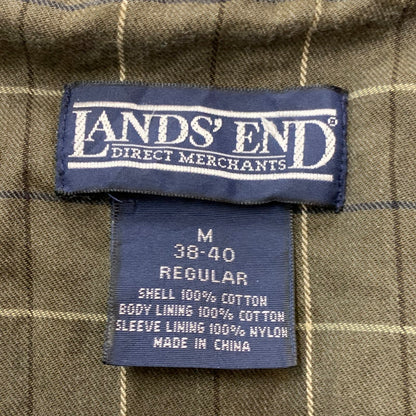 【現状渡し品】【メンズ】 LANDSEND ランズエンド 90~00's DUCK HUNTING JACKET 90~00年代 ダック ハンティングジャケット ライトアウター 145-251216-yy-04-tei サイズ：M カラー：ネイビー 万代Net店