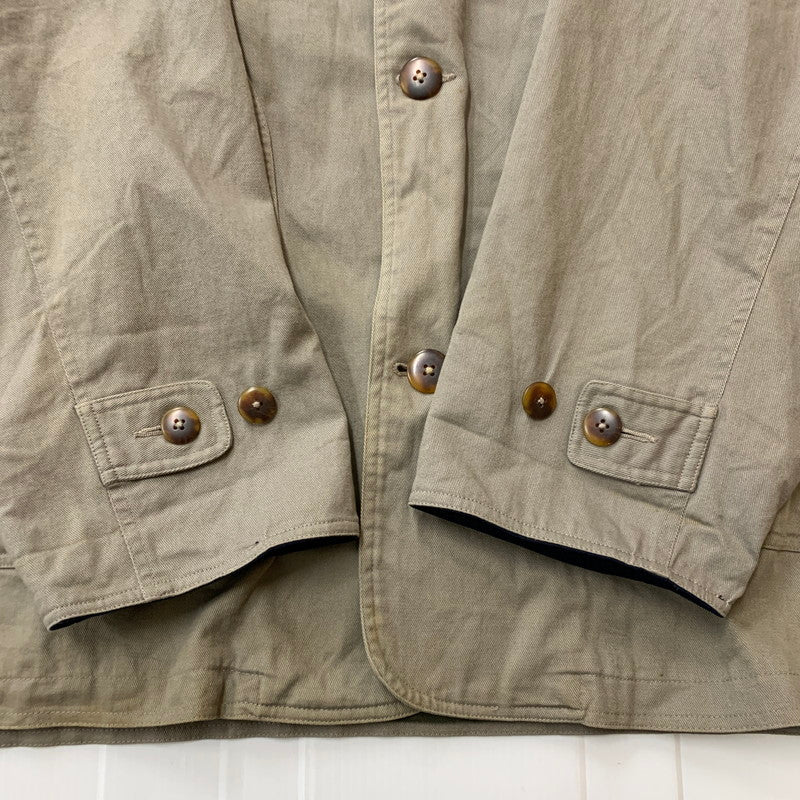 【現状渡し品】【メンズ】 LANDSEND ランズエンド 90's HUNTING JACKET 90年代 ハンティングジャケット ライトアウター 145-251216-yy-05-tei サイズ：XL カラー：ベージュ 万代Net店