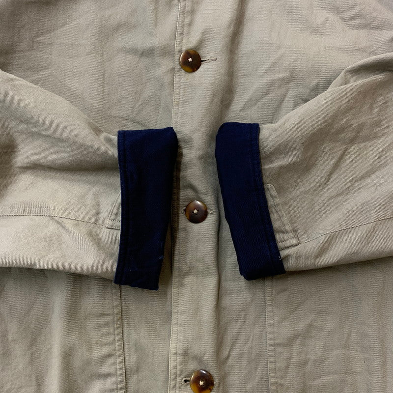 【現状渡し品】【メンズ】 LANDSEND ランズエンド 90's HUNTING JACKET 90年代 ハンティングジャケット ライトアウター 145-251216-yy-05-tei サイズ：XL カラー：ベージュ 万代Net店
