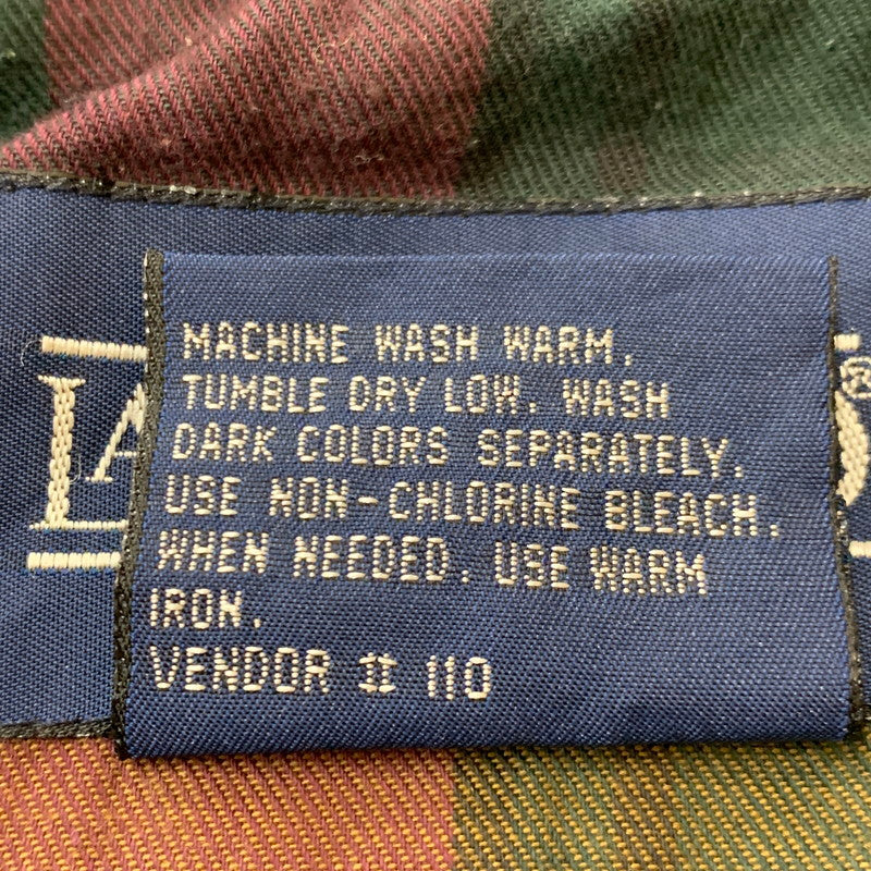【現状渡し品】【メンズ】 LANDSEND ランズエンド 90's HUNTING JACKET 90年代 ハンティングジャケット ライトアウター 145-251216-yy-05-tei サイズ：XL カラー：ベージュ 万代Net店