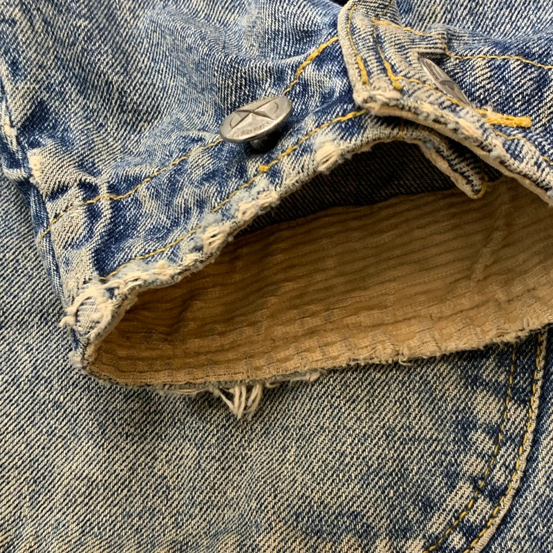 【現状渡し品】【メンズ】 NAUTICA ノーティカ 90's DENIM COVERALL 90年代 デニム カバーオール ジャケット ライトアウター 144-251216-yy-03-tei サイズ：M カラー：インディゴ 万代Net店