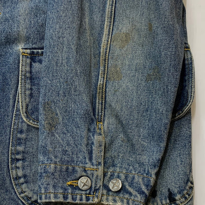 【現状渡し品】【メンズ】 NAUTICA ノーティカ 90's DENIM COVERALL 90年代 デニム カバーオール ジャケット ライトアウター 144-251216-yy-03-tei サイズ：M カラー：インディゴ 万代Net店