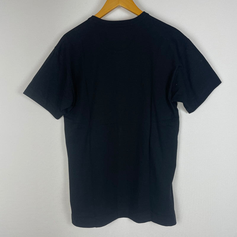 【中古品】【メンズ/レディース】 PLAY COMME des GARCONS プレイコムデギャルソン RED EMBLEM HEART S/S TEE AX-T108 レッド エンブレム ハート ショートスリーブ Tシャツ トップス 半袖 140-251220-ts-01-tei サイズ：XL カラー：ブラック 万代Net店