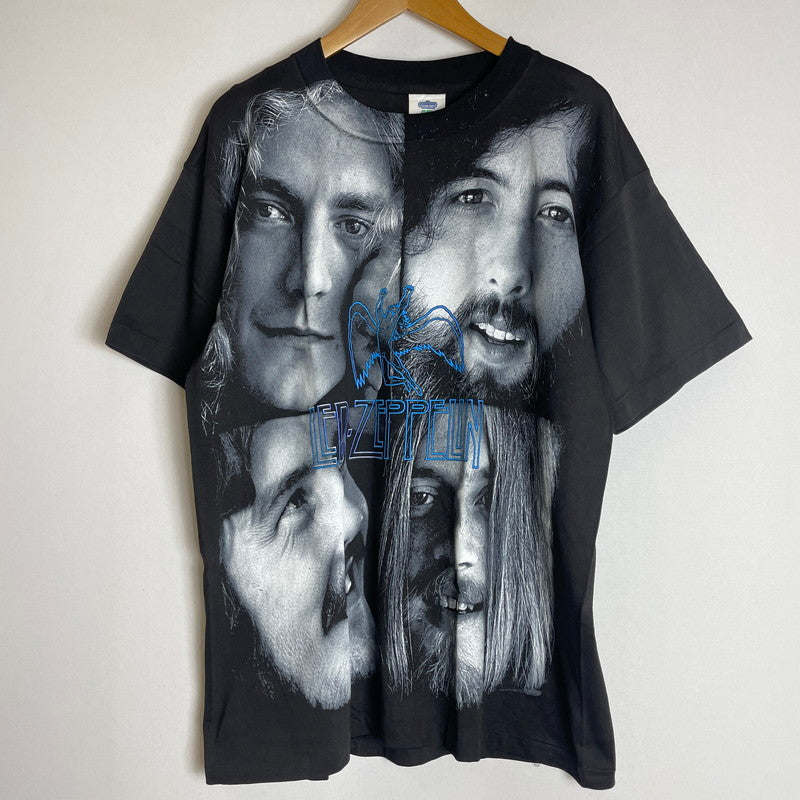 【中古品】【メンズ】 LED ZEPPELIN レッド・ツェッペリン FRONT MEMBER OVP WINTERLAND S/S TEE フロントメンバー OVP ウィンターランド Tシャツ トップス 半袖 145-251220-ts-05-tei サイズ：L カラー：ブラック 万代Net店