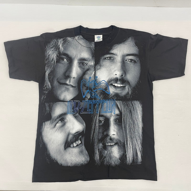 【中古品】【メンズ】 LED ZEPPELIN レッド・ツェッペリン FRONT MEMBER OVP WINTERLAND S/S TEE フロントメンバー OVP ウィンターランド Tシャツ トップス 半袖 145-251220-ts-05-tei サイズ：L カラー：ブラック 万代Net店