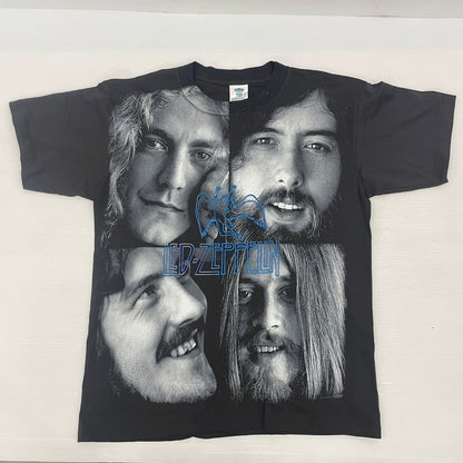 【中古品】【メンズ】 LED ZEPPELIN レッド・ツェッペリン FRONT MEMBER OVP WINTERLAND S/S TEE フロントメンバー OVP ウィンターランド Tシャツ トップス 半袖 145-251220-ts-05-tei サイズ：L カラー：ブラック 万代Net店
