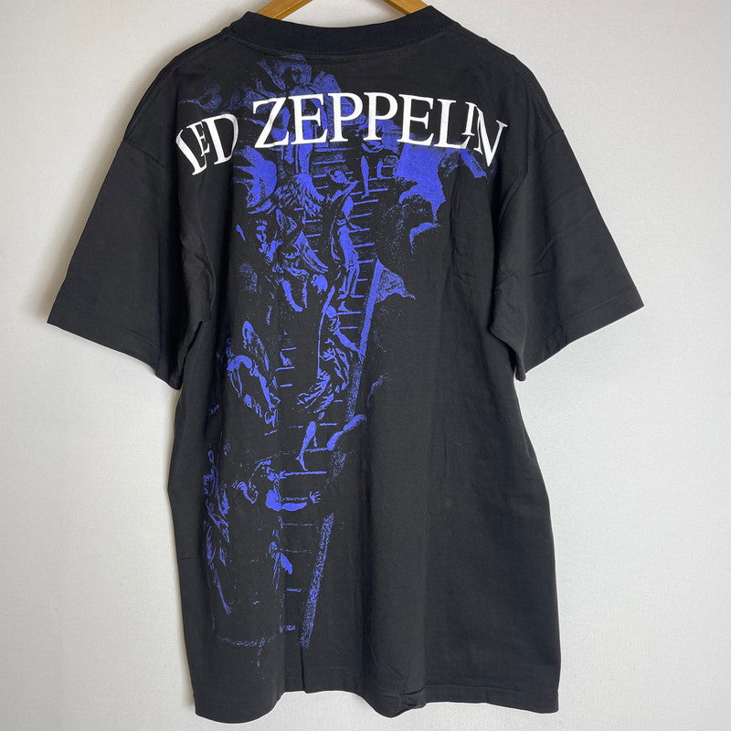 【中古品】【メンズ】 LED ZEPPELIN レッド・ツェッペリン FRONT MEMBER OVP WINTERLAND S/S TEE フロントメンバー OVP ウィンターランド Tシャツ トップス 半袖 145-251220-ts-05-tei サイズ：L カラー：ブラック 万代Net店