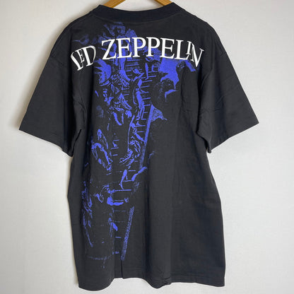 【中古品】【メンズ】 LED ZEPPELIN レッド・ツェッペリン FRONT MEMBER OVP WINTERLAND S/S TEE フロントメンバー OVP ウィンターランド Tシャツ トップス 半袖 145-251220-ts-05-tei サイズ：L カラー：ブラック 万代Net店