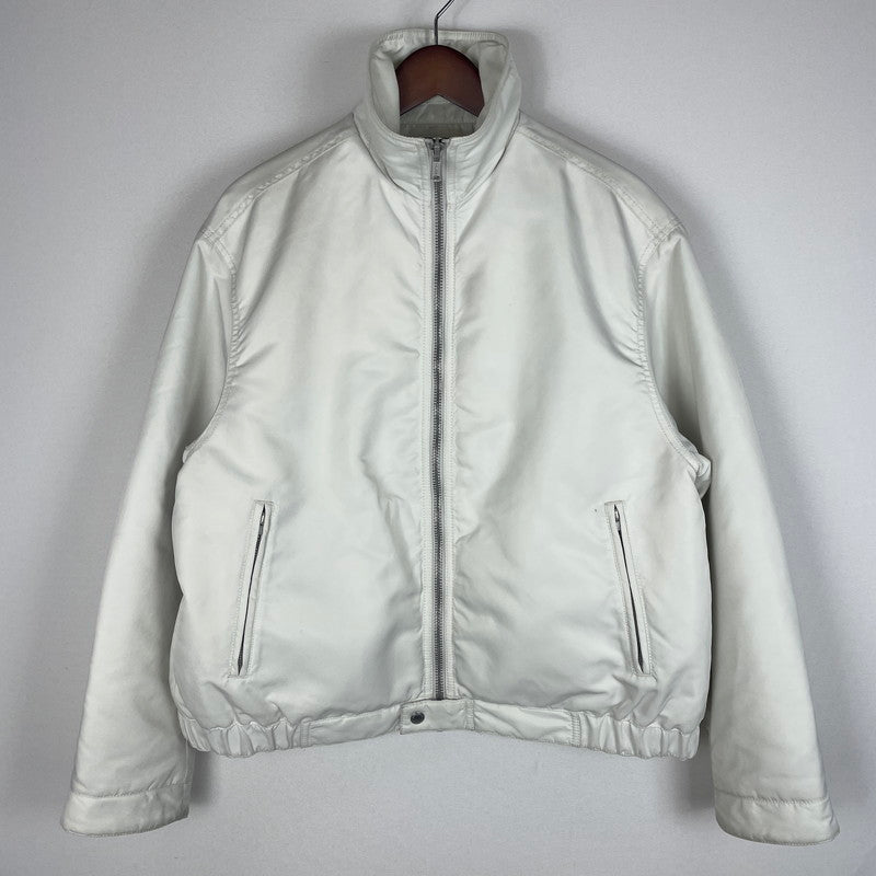 【現状渡し品】【メンズ/レディース】 STUSSY ステューシー PILE LINED ZIP JACKET 115887 パイル ラインド ジップ ジャケット アウター ブルゾン コーデュラ 142-251220-ts-03-tei サイズ：S カラー：ホワイト 万代Net店