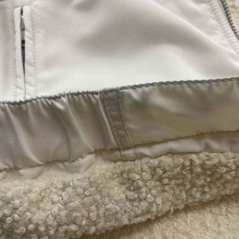 【現状渡し品】【メンズ/レディース】 STUSSY ステューシー PILE LINED ZIP JACKET 115887 パイル ラインド ジップ ジャケット アウター ブルゾン コーデュラ 142-251220-ts-03-tei サイズ：S カラー：ホワイト 万代Net店