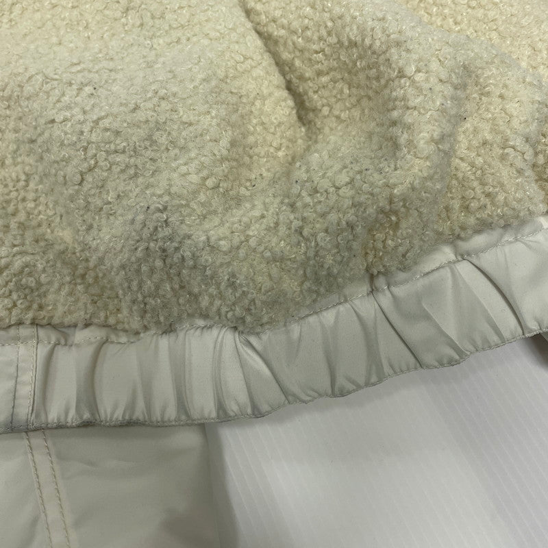 【現状渡し品】【メンズ/レディース】 STUSSY ステューシー PILE LINED ZIP JACKET 115887 パイル ラインド ジップ ジャケット アウター ブルゾン コーデュラ 142-251220-ts-03-tei サイズ：S カラー：ホワイト 万代Net店