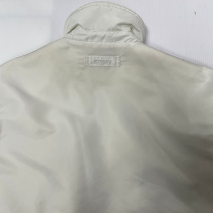 【現状渡し品】【メンズ/レディース】 STUSSY ステューシー PILE LINED ZIP JACKET 115887 パイル ラインド ジップ ジャケット アウター ブルゾン コーデュラ 142-251220-ts-03-tei サイズ：S カラー：ホワイト 万代Net店