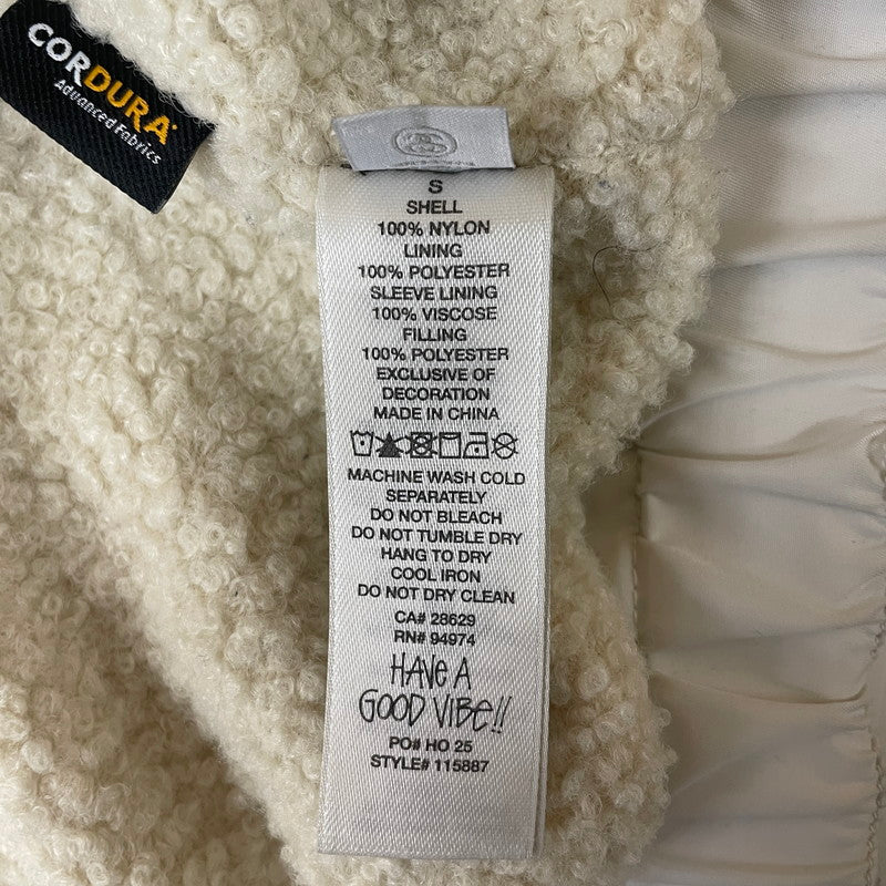 【現状渡し品】【メンズ/レディース】 STUSSY ステューシー PILE LINED ZIP JACKET 115887 パイル ラインド ジップ ジャケット アウター ブルゾン コーデュラ 142-251220-ts-03-tei サイズ：S カラー：ホワイト 万代Net店