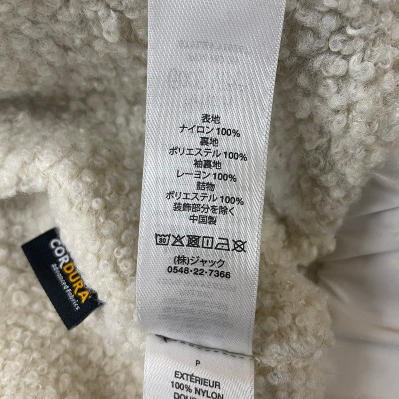【現状渡し品】【メンズ/レディース】 STUSSY ステューシー PILE LINED ZIP JACKET 115887 パイル ラインド ジップ ジャケット アウター ブルゾン コーデュラ 142-251220-ts-03-tei サイズ：S カラー：ホワイト 万代Net店