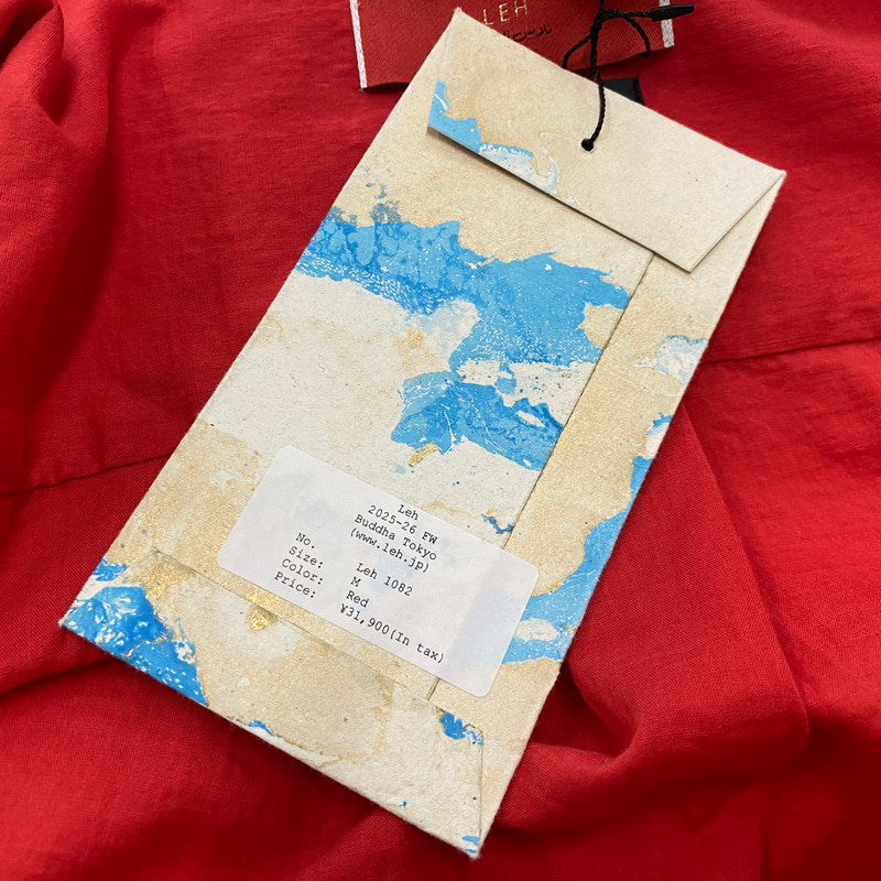 【中古品】【メンズ】 LEH レー 25FW ANARCHY POCKET SHIRTS LEH1082 アナーキー ポケット シャツ 長袖 トップス 140-251222-yo-15-tei サイズ：M カラー：レッド 万代Net店
