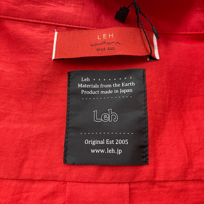 【中古品】【メンズ】 LEH レー 25FW ANARCHY POCKET SHIRTS LEH1082 アナーキー ポケット シャツ 長袖 トップス 140-251222-yo-15-tei サイズ：M カラー：レッド 万代Net店