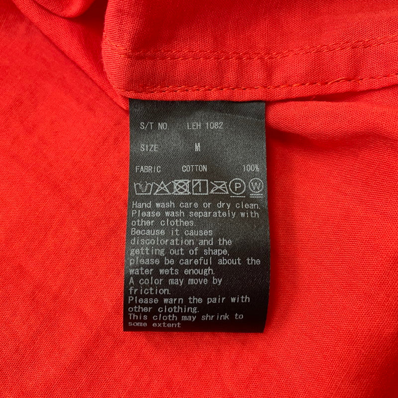 【中古品】【メンズ】 LEH レー 25FW ANARCHY POCKET SHIRTS LEH1082 アナーキー ポケット シャツ 長袖 トップス 140-251222-yo-15-tei サイズ：M カラー：レッド 万代Net店