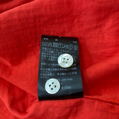 【中古品】【メンズ】 LEH レー 25FW ANARCHY POCKET SHIRTS LEH1082 アナーキー ポケット シャツ 長袖 トップス 140-251222-yo-15-tei サイズ：M カラー：レッド 万代Net店