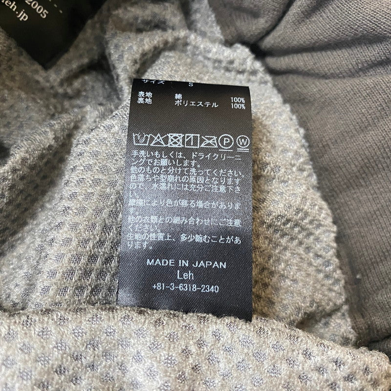 【中古品】【メンズ】 LEH レー LAYERED WIDE TRACK PANTS LEH1096 レイヤード ワイド トラックパンツ ボトムス スウェットパンツ 151-251222-yo-08-tei サイズ：S カラー：Ink Black Mix 万代Net店