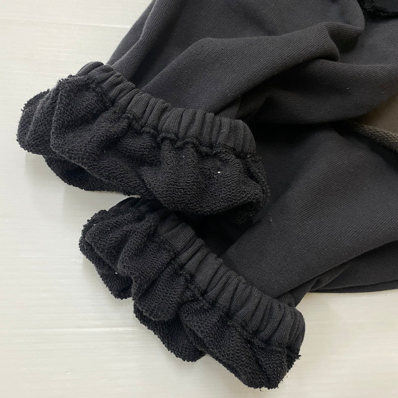 【中古品】【メンズ】 LEH レー LAYERED WIDE TRACK PANTS LEH1096 レイヤード ワイド トラックパンツ ボトムス スウェットパンツ 151-251222-yo-08-tei サイズ：S カラー：Ink Black Mix 万代Net店