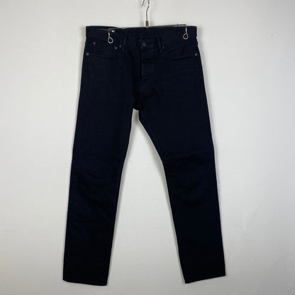【中古品】【メンズ】 MINEDENIM マインデニム STANDARD SLIM OWS DENIM PANTS FPKH101NSTBL-99-322-2 101 スタンダード スリム デニムパンツ ボトムス 151-251222-yo-02-tei サイズ：9 カラー：ブラック 万代Net店