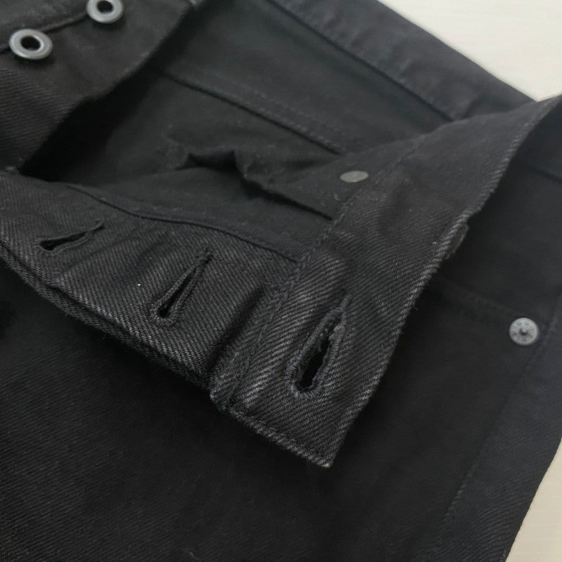 【中古品】【メンズ】 MINEDENIM マインデニム STANDARD SLIM OWS DENIM PANTS FPKH101NSTBL-99-322-2 101 スタンダード スリム デニムパンツ ボトムス 151-251222-yo-02-tei サイズ：9 カラー：ブラック 万代Net店