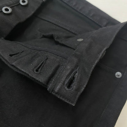 【中古品】【メンズ】 MINEDENIM マインデニム STANDARD SLIM OWS DENIM PANTS FPKH101NSTBL-99-322-2 101 スタンダード スリム デニムパンツ ボトムス 151-251222-yo-02-tei サイズ：9 カラー：ブラック 万代Net店