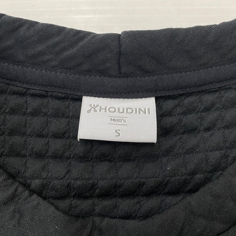 【中古品】【メンズ】 HOUDINI フーディニ M'S POWER AIR CREW 220134 パワー エア クルー 長袖 トップス トレーナー 144-251222-yo-11-tei サイズ：S カラー：True Black 万代Net店