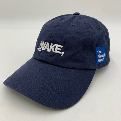 【中古品】【メンズ】 ALWAYTH オールウェイズ ×WAKE SAPPORO ウェイク サッポロ 別注 コラボ LOGO CAP ロゴ キャップ 帽子 185-251219-yy-01-tei サイズ：F カラー：ネイビー 万代Net店