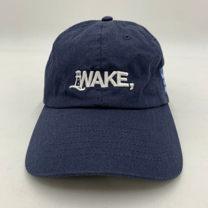 【中古品】【メンズ】 ALWAYTH オールウェイズ ×WAKE SAPPORO ウェイク サッポロ 別注 コラボ LOGO CAP ロゴ キャップ 帽子 185-251219-yy-01-tei サイズ：F カラー：ネイビー 万代Net店