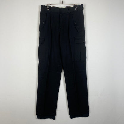 【中古品】【メンズ】 J.W.Anderson. ジェイダブリューアンダーソン DOUBLE HEMMED CARGO PANTS TR0060PG0011575 ダブル ヘム カーゴパンツ ボトムス 152-251220-yo-08-fuz サイズ：38 カラー：ブラック 万代Net店